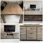 Meubelset (taupe) te koop (ook los), Huis en Inrichting, Kasten | Dressoirs, Ophalen, Overige materialen, Gebruikt, 150 tot 200 cm