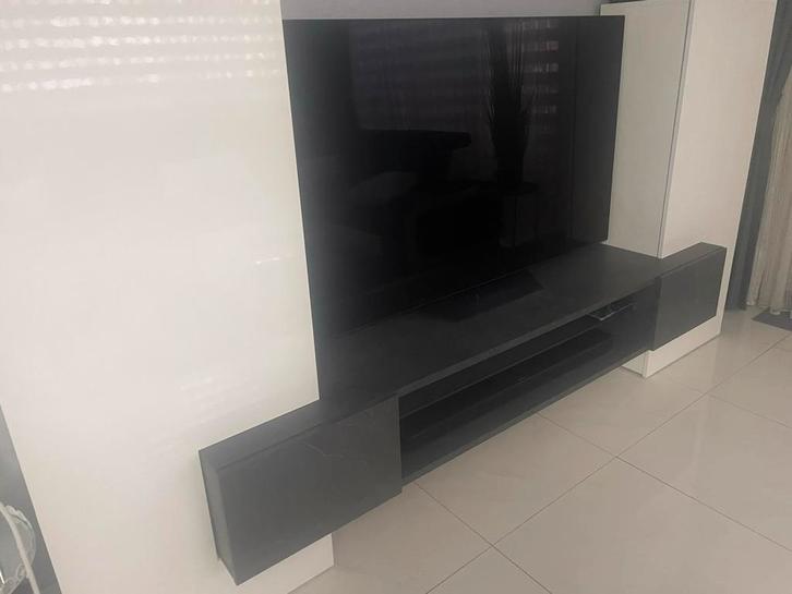 TV meubel cinewall 280cm breed met veel opbergruimte, Huis en Inrichting, Kasten | Televisiemeubels, Zo goed als nieuw, 150 tot 200 cm