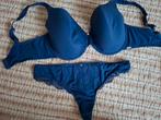 Livera bh 85F en string maat L. Donker blauw, Kleding | Dames, Ondergoed en Lingerie, Livera, Ophalen of Verzenden, Blauw, Setje