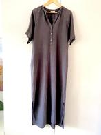 lange grijsblauwe linnen jurk Hartford mt M, Maat 38/40 (M), Blauw, Ophalen of Verzenden, Zo goed als nieuw