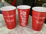 4 Coca-Cola bekers, Verzamelen, Ophalen of Verzenden, Zo goed als nieuw, Gebruiksvoorwerp