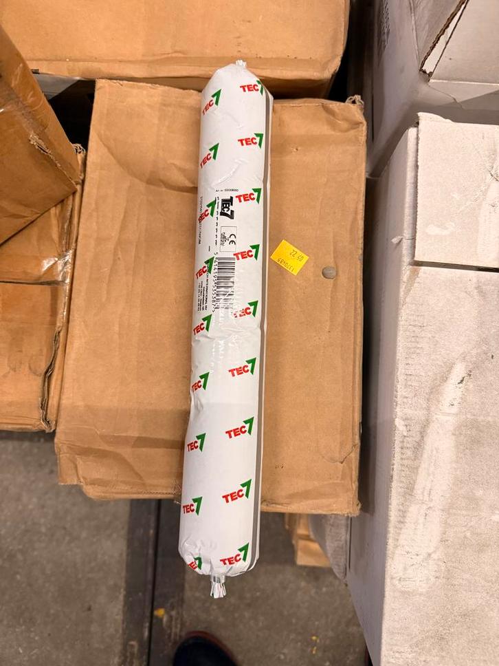 Montagelijm Tec 7 worsten 400 ml lijmkit 156 x lijmkit € 10,, Doe-het-zelf en Verbouw, Isolatie en Afdichting, Nieuw, Overige materialen