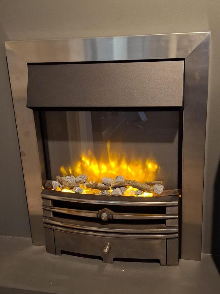 Stovax Gazco Met Frame Chartwell elektrische kachel, Huis en Inrichting, Kachels, Nieuw, Inbouw, Overige soorten, Elektrisch, Ophalen