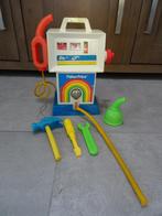 Vintage fisher price benzinepomp tank gereedschap retro, Kinderen en Baby's, Speelgoed | Fisher-Price, Ophalen of Verzenden, Gebruikt