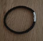 Mooie Zwarte leren heren armband van Ace Rebelz maat XL, Ophalen of Verzenden, Zo goed als nieuw, Zwart, Leer