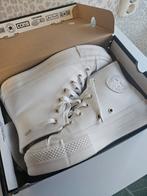 Converse sneakers 38 wit leer met gouden details, Ophalen of Verzenden, Zo goed als nieuw, Wit, Sneakers of Gympen