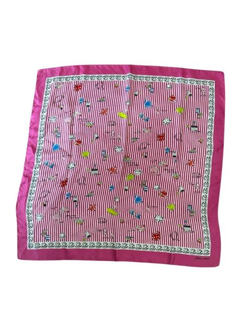 Marc Cain sjaal 65x65, Kleding | Dames, Mutsen, Sjaals en Handschoenen, Zo goed als nieuw, Sjaal, Maat 46/48 (XL) of groter, Ophalen of Verzenden