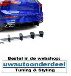 VW Golf 8 R Line Diffuser Splitter Achterbumper Valance Spoi, Auto diversen, Verzenden