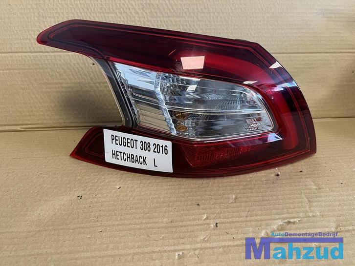 PEUGEOT 308 2 hatchback Links buiten achterlicht led 2013-20, Auto-onderdelen, Verlichting, Peugeot, Gebruikt, Ophalen of Verzenden