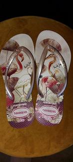 Havaianas fitflops. 35-36. Lichtroze., Gedragen, Slippers, Ophalen of Verzenden, Havaianas