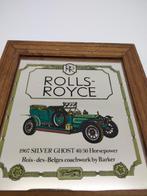 Kleine Rolls Royce spiegeltje, Antiek en Kunst, Ophalen of Verzenden, Minder dan 50 cm, Minder dan 100 cm