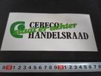 sticker CEBECO Handelsraad staat er achter **, Ophalen, Zo goed als nieuw, Sticker
