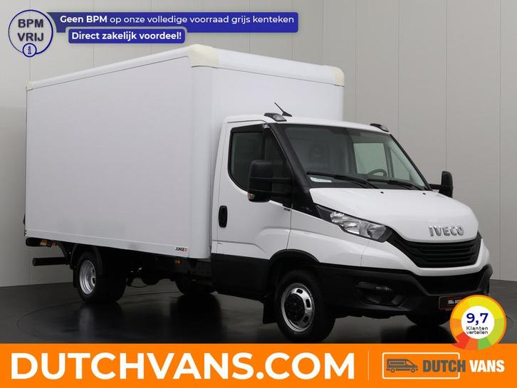 Iveco Daily 35C16 Bakwagen+Laadklep 2023 | Airco | 3-Persoon, Auto's, Bestelauto's, Te koop, ABS, Airconditioning, Boordcomputer