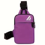 Colourfull Purple CROSSBODY SLINGBAG "Soldier Blade", Verzenden, Nieuw, Paars