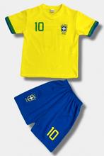 Super Gaaf Voetbalpakje / Tenue van Brazilië 158/164, Kinderen en Baby's, Kinderkleding | Maat 158, Football Equipment, Verzenden