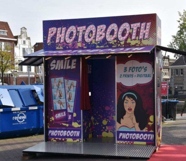 Kermis photobooth apparatuur - zelf hokje bouwen, Hobby en Vrije tijd, Feestartikelen | Verhuur, Nieuw, Ophalen