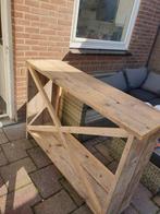 Steigerhouten Wandkast - Stoer en Stijlvol, Huis en Inrichting, Kasten | Vitrinekasten, Met plank(en), Gebruikt, Stoer, 100 tot 150 cm