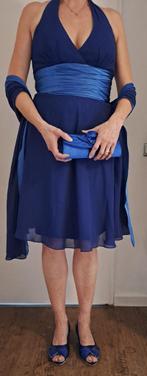 gelegenheids jurk, Ophalen, Overige typen, Blauw, Maat 42/44 (L)