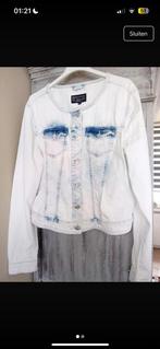witte/lichtblauwe spijkerjas, Kleding | Dames, Jassen | Zomer, Expresso, Wit, Maat 42/44 (L), Nieuw