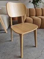 Eetkamerstoel 100% eiken naturel NIEUW, Ophalen, Bruin, ., Nieuw