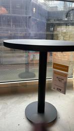 Horeca tafel  zwart 70cm rond, Ophalen, Kunststof, 50 tot 100 cm, Rond