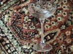 Cocktail glas kristal hoog 15 cm, Antiek en Kunst, Antiek | Glas en Kristal, Ophalen of Verzenden