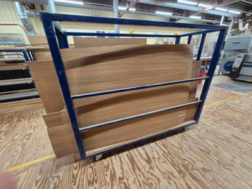 Partij teak platen restmateriaal 1,5 mm tot 27 mm beschikbaar voor biedingen