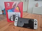 Nintendo Switch Oled inclusief hardcase, Spelcomputers en Games, Ophalen, Zo goed als nieuw, Met 2 controllers, Switch OLED