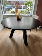 WOOOD Rhonda Eettafel - Ø 130 cm, Huis en Inrichting, Tafels | Eettafels, Ophalen, 100 tot 150 cm, Rond, Zo goed als nieuw