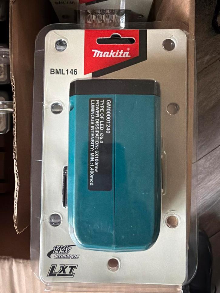 Makita BML146 Lamp - Nieuw in verpakking, Doe-het-zelf en Verbouw, Gereedschap | Handgereedschap, Nieuw, Ophalen of Verzenden