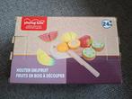 Playing kids houten snijfruit / speelkeuken NIEUW!, Ophalen, Nieuw, Hout, Speelkeuken-accessoire