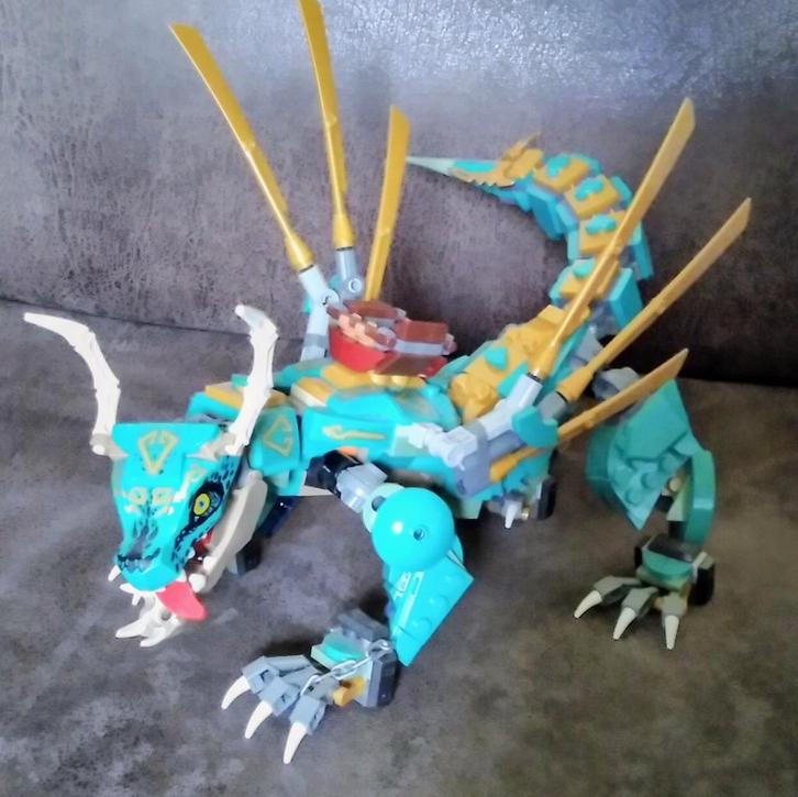 Alleen de dragon, geen minifiguren, Verzamelen, Overige Verzamelen, Zo goed als nieuw, Ophalen of Verzenden