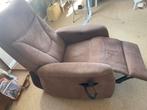 Hukla Sta-op Stoel - Comfort en Gemak, Huis en Inrichting, Fauteuils, Ophalen, Gebruikt, Minder dan 75 cm, Leer