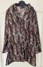 Blouse panterprint Biaggini maat 38, Kleding | Dames, Bruin, Verzenden, Gedragen, Biaggini