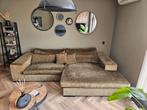 HomeStock velours bankstel XL Model "Bruce", Ophalen, Zo goed als nieuw, Stof, Velours Chaisse Longue