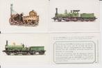 4 x treinafbeeldingen, Ophalen of Verzenden, Trein, Overige typen