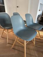 Zuiver Albert Kuip stoelen - 4 stuks, Huis en Inrichting, Stoelen, Ophalen, Kunststof, Gebruikt, Vier