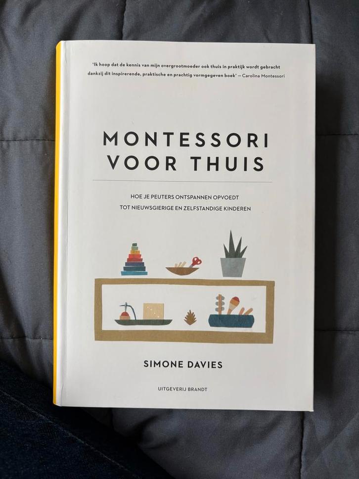 Montessori voor Thuis - Simone Davies, Boeken, Zwangerschap en Opvoeding, Nieuw, Opvoeding tot 6 jaar, Ophalen of Verzenden