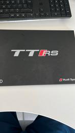 Audi TT rs brochure hardcover engels, Ophalen of Verzenden, Zo goed als nieuw, Audi