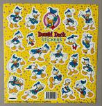 Vintage stickervel Donald Duck, Ophalen of Verzenden, Zo goed als nieuw, Meerdere stickers