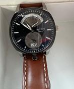 HEREN POLShorloge Bruno Sohnle., Sieraden, Tassen en Uiterlijk, Horloges | Dames, Overige merken, Leer, Staal, Verzenden