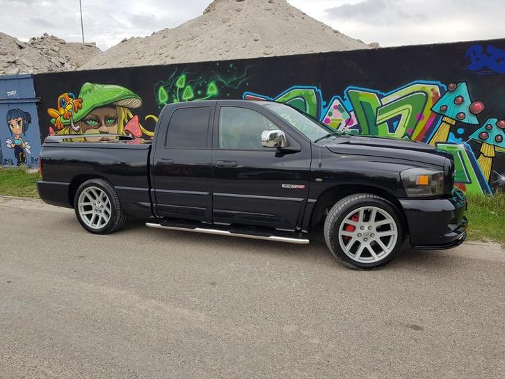 Te Koop: Dodge ram srt10 Viper, Auto's, Dodge, Particulier, RAM 1500, LPG, SUV of Terreinwagen, Automaat, Zwart, Grijs, Leder en Alcantara