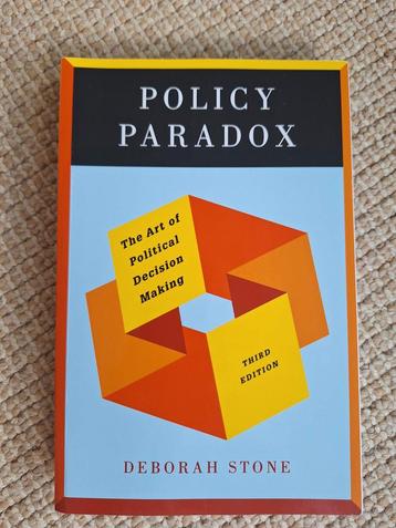 Policy Paradox - Deborah Stone (3e editie) beschikbaar voor biedingen