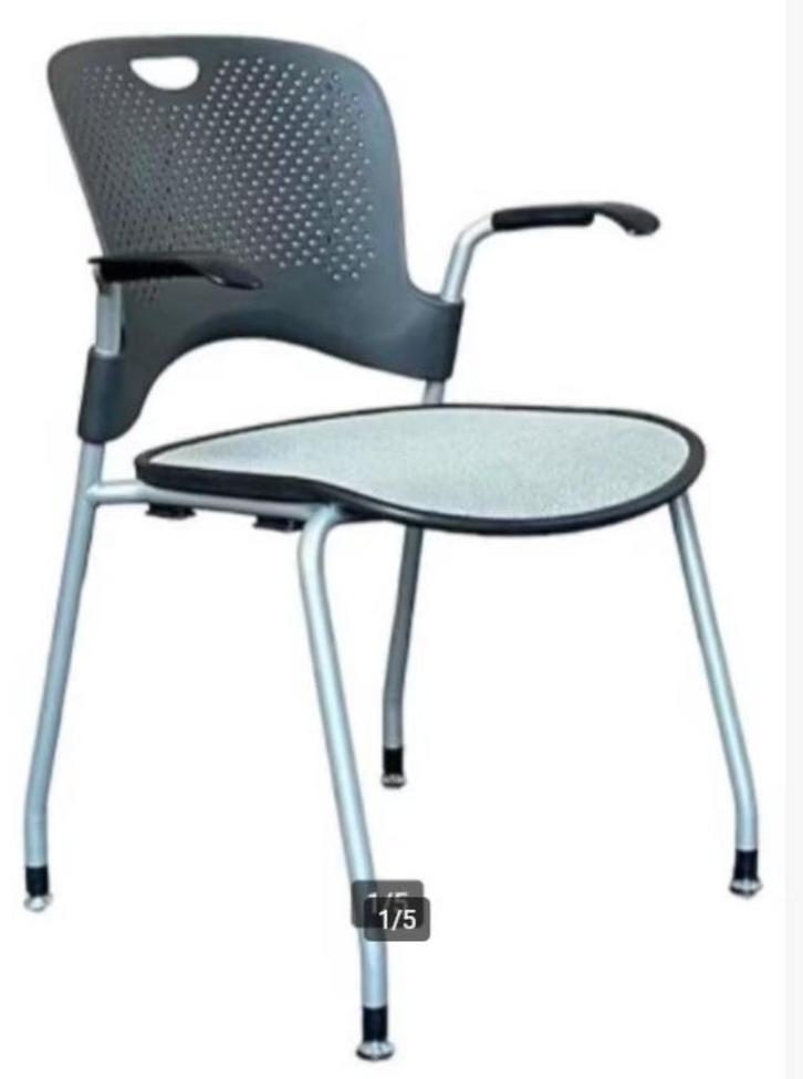 Gebruikte Herman Miller Caper Vergaderstoel, Huis en Inrichting, Stoelen, Zo goed als nieuw, Vijf, Zes of meer stoelen, Kunststof