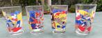 BIJNA GRATIS: Vintage glazen met Tom & Jerry (GT3), Ophalen of Verzenden, Gebruikt, Frisdrankglas