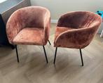Woood eetkamerstoel Noëlle roest, Huis en Inrichting, Stoelen, Ophalen, Zo goed als nieuw, Rood, Vijf, Zes of meer stoelen