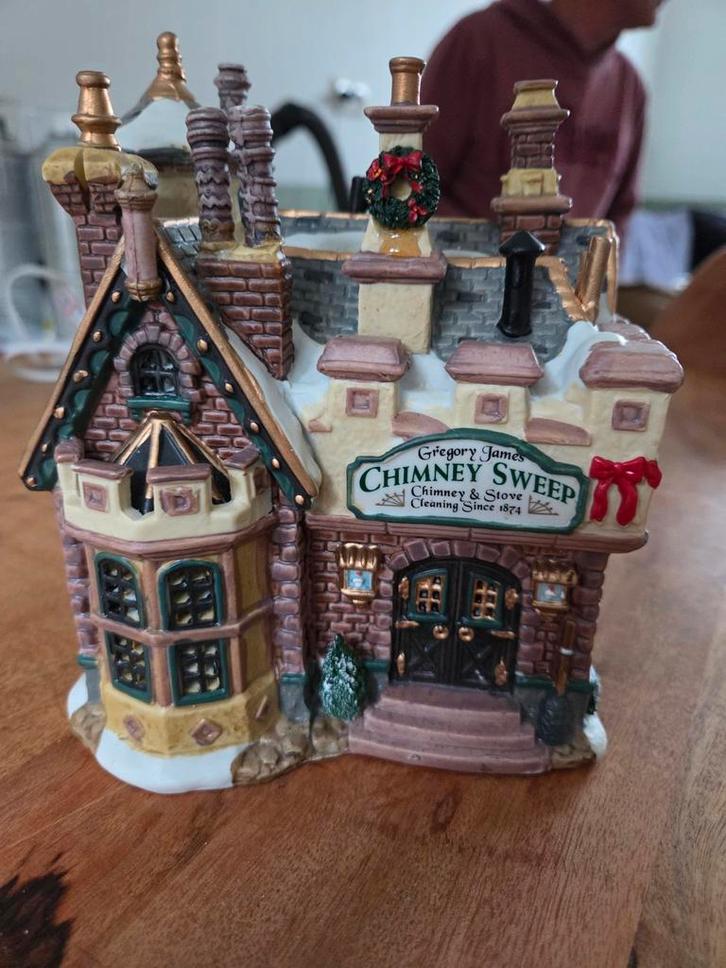 Lemax Caddington Gregory James Schoorsteenveger, Diversen, Kerst, Zo goed als nieuw, Ophalen of Verzenden