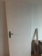 Opdekdeur met slot., Doe-het-zelf en Verbouw, Ophalen, Zo goed als nieuw, Binnendeur, 200 tot 215 cm