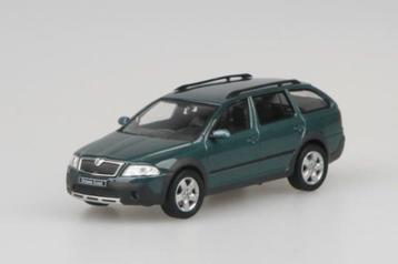 Skoda Octavia Combi Scout island green metalic beschikbaar voor biedingen