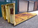 Haakarm container vlakke vloer laadvloer flatbed, Ophalen
